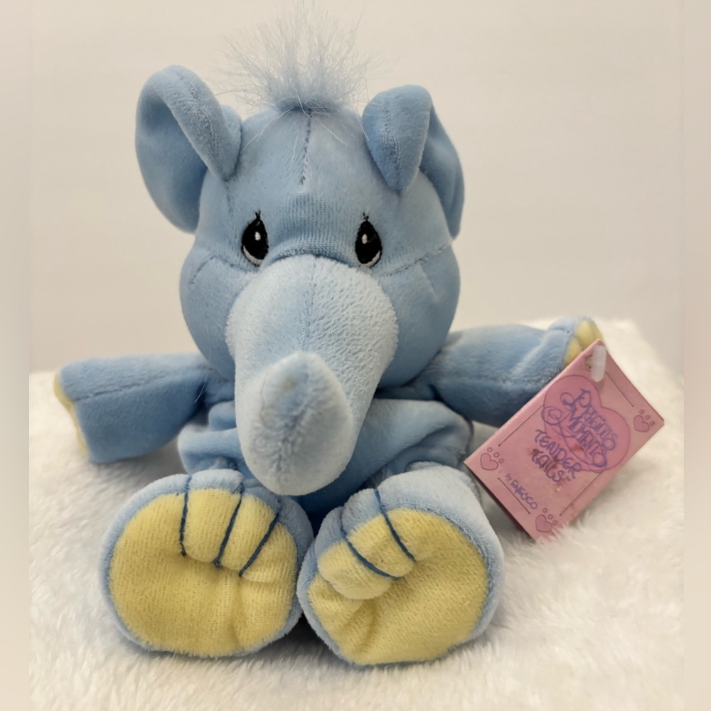Precious Moments Blue Elephant/NWT